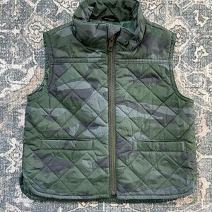 Crewcuts Camo Quilted Vest